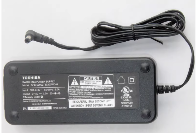 NEW Toshiba27.5V 3.2A APS-E0902753202WD-G AC Adapter Switching Power Supply Charger Technical